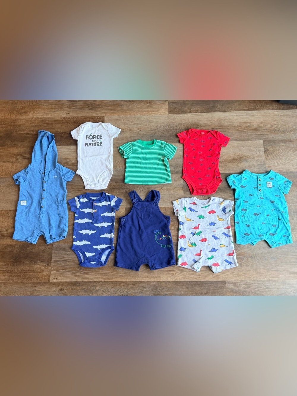 CARTER’S | LITTLE ME | Baby Outfit Bundle | Rompers | Onesies | Overalls